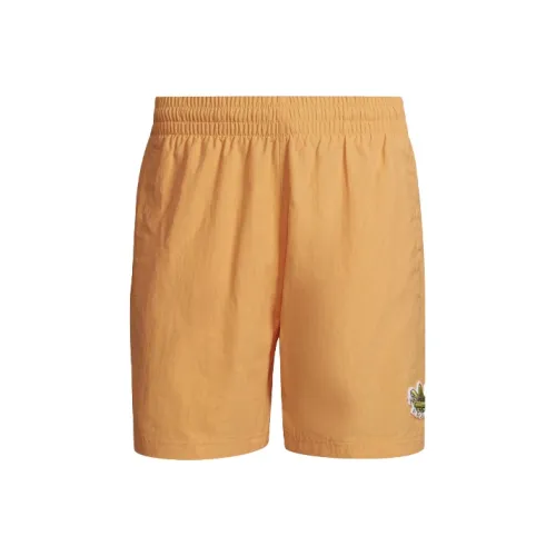 Adidas Originals Оранжевые Желтые Мужские Повседневные Шорты