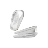 Серый комплект набор [1,5 см + 3,5 см] силиконовый корпус увеличенный | незаметный