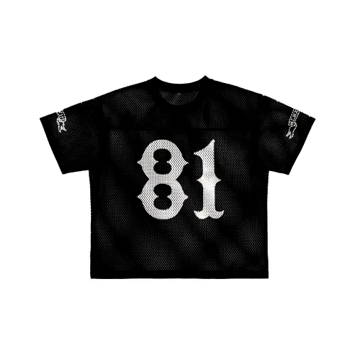 RESERFF Короткий рукав T-рубашка Летний Американский Hip Hop Уличный стиль Топ Мужской Черный