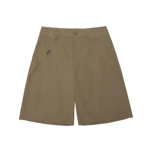 UNVESNO SS21 Loose Fit Shorts Unisex Khaki UNVESNO SS21 Свободный крой Шорты Унисекс Хаки