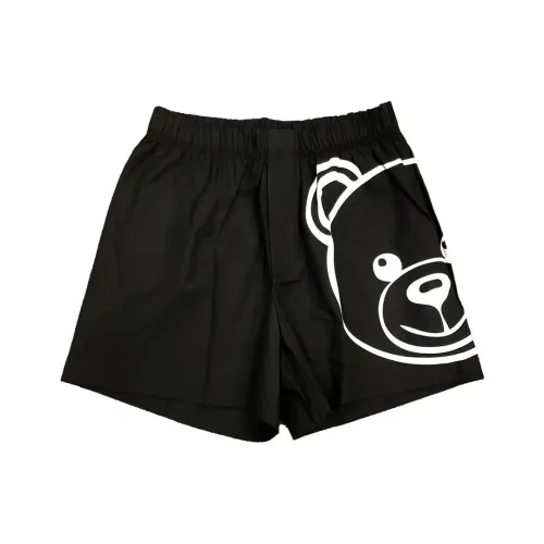 MOSCHINO Черные Мужские Повседневные Шорты