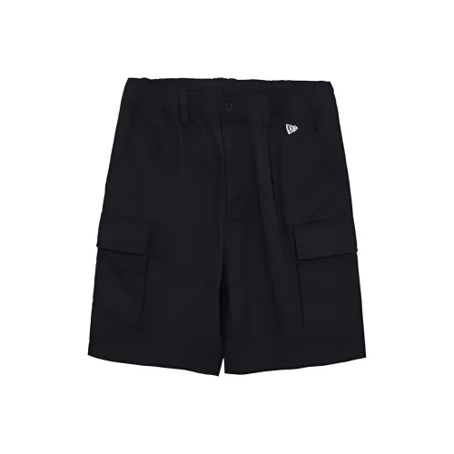 New Era Черные Унисекс Шорты Карго