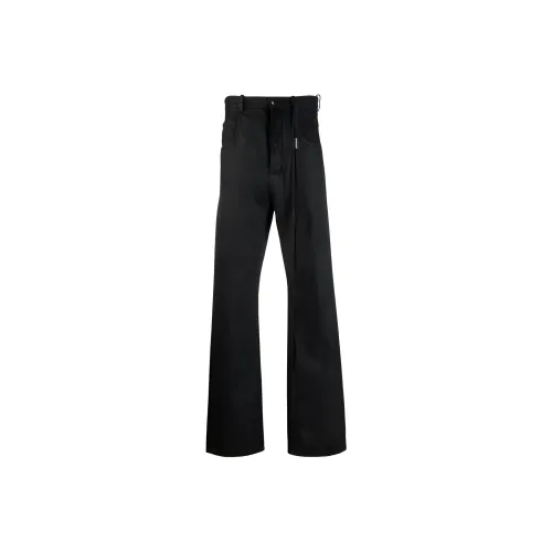 Ann Demeulemeester Черные Мужские Повседневные Штаны