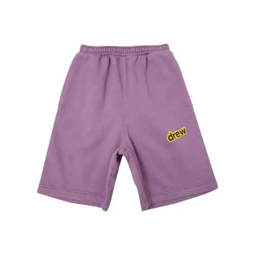 Drew House Letter Logo Series Сиреневый Унисекс Повседневные шорты