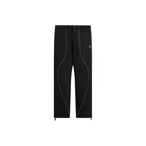 KITH Collaboration Мужские Повседневные Брюки Черные