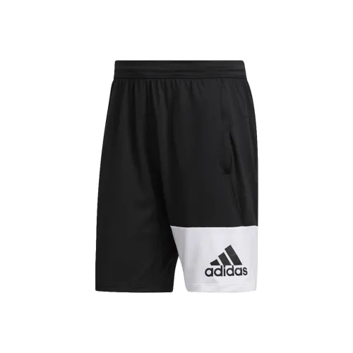 Adidas Черные/Белые Мужские Повседневные Шорты