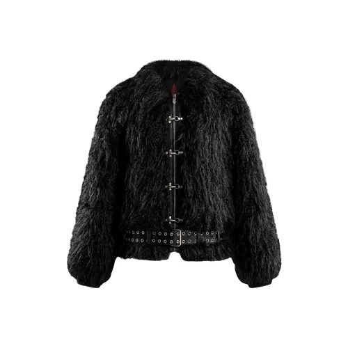 TBHNP Черный Унисекс Меховые изделия