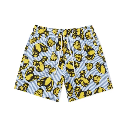 PALM ANGELS Palm Angels X Vilebrequin Collection Синие Мужские Повседневные Шорты