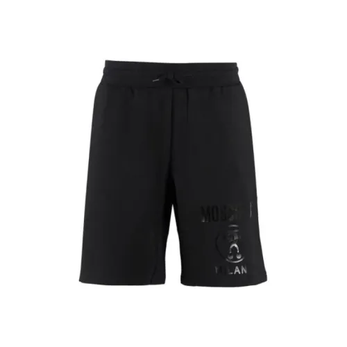 MOSCHINO Черные Мужские Повседневные Шорты