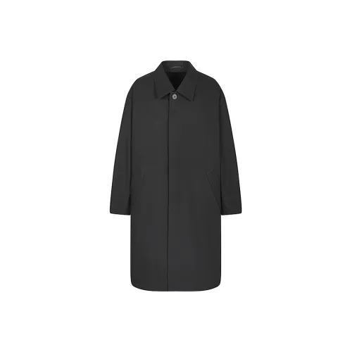 CROQUIS Черная нить Тренчкот Мужской Глубокий черный