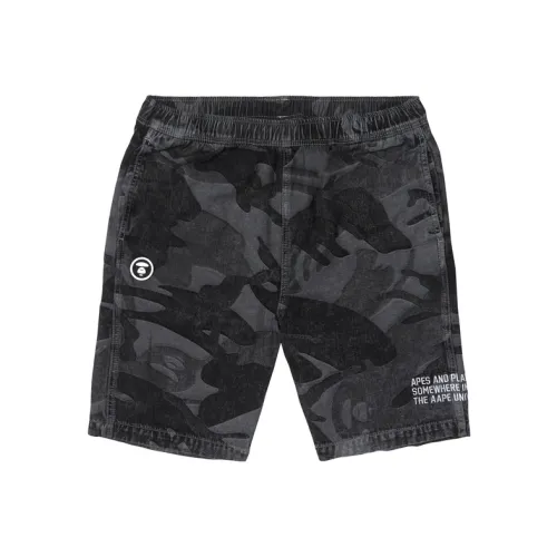 AAPE Мужские джинсовые шорты