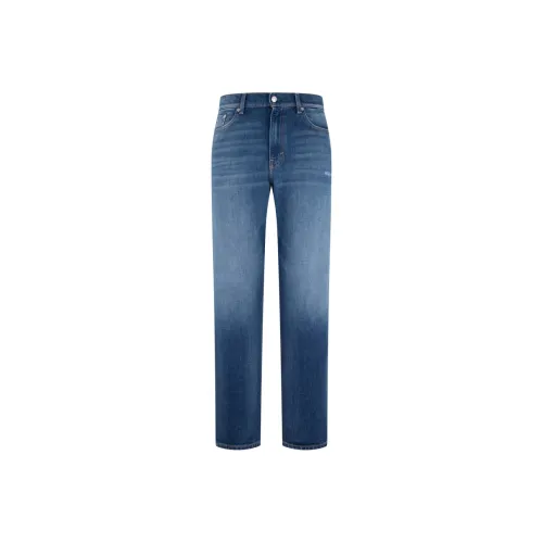 Tommy Hilfiger Джинсовый Синий 1A5 Мужские Джинсы