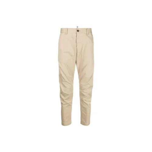 DSQUARED 2 Хаки Мужские Повседневные Штаны