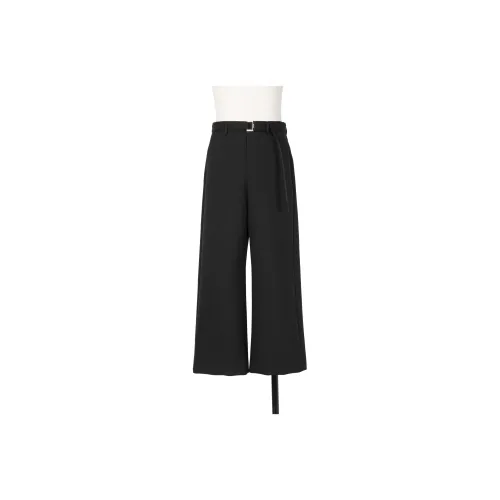 Sacai SS24 Костюм Брюки Мужские Черные