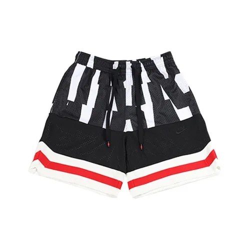 Nike Повседневные шорты Мужские Черный Белый Красный