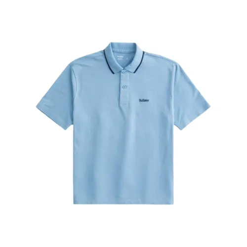 Hollister Поло Мужское Синее