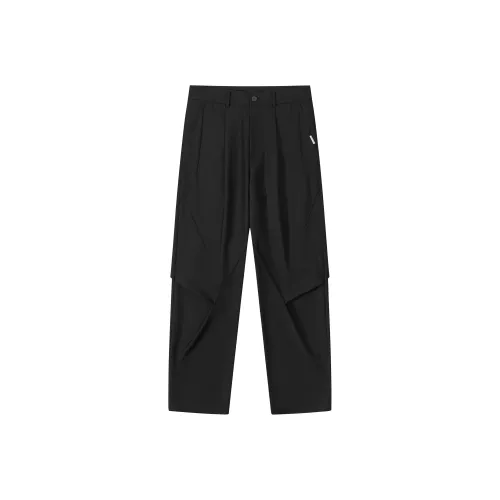 HARSH AND CRUEL Повседневный костюм Брюки Унисекс Черный