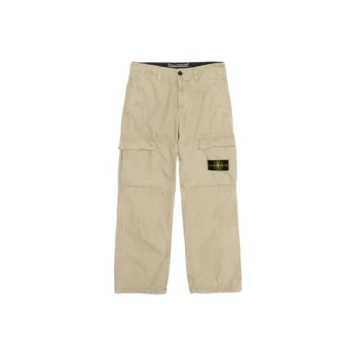 Stone Island Хаки Мужские Повседневные Брюки