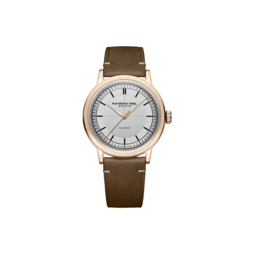 Raymond Weil Автоматический Механический Механизм Мужские Часы 39,5 мм Серебряный