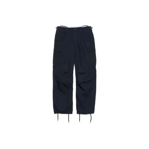 Nanamica SS25 Карго Брюки Мужские Морские