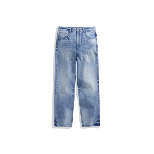 PEACEBIRD MEN Джинсы Мужские Прусский Синий Партия 1