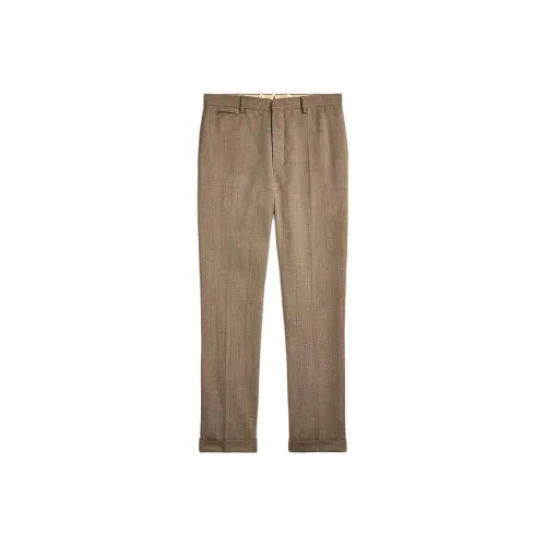 Double RL Костюм Брюки Мужские Многоцветные Серый Коричневый Красный