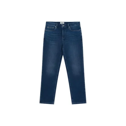 HAZZYS Джинсы Мужские Светло-Темно-Синий