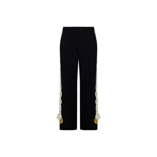 Барроу Черные Унисекс Повседневные Брюки