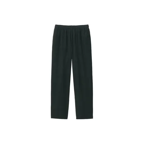 MUJI Мужские Повседневные Брюки Черные