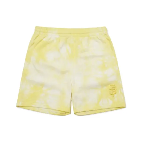 Mlb Base Logo SS22 Шорты Unisex Light Желтый