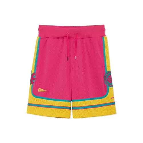 LINING Badfive Повседневные шорты Мужские Розовые