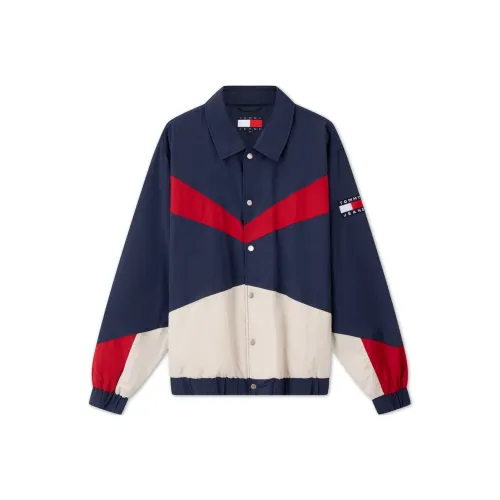 Tommy Hilfiger Куртка Мужская Красная Синяя Белая Многоцветная