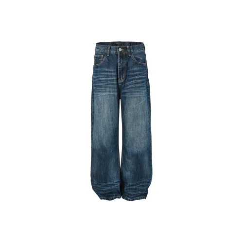 MADE EXTREME Синие Унисекс Джинсы