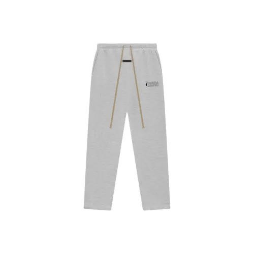 Fear of God ESSENTIALS WNBA Collaboration Светло-туманно-серый/Светло-меланжевый Мужские Вязаные Тренировочные Штаны