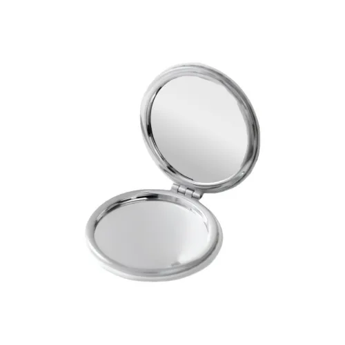 Gentle Welcome Мини Портативное Карманное Зеркало с PU Кожей Upper Ручное Магнитное Двойное Слойное Складное Зеркальце