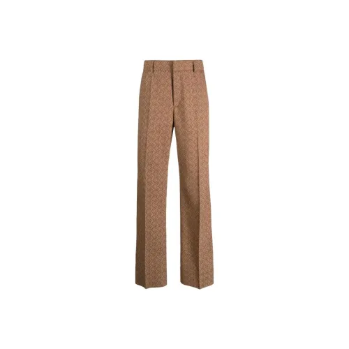 Marine Serre Умбра Мужские костюмные брюки