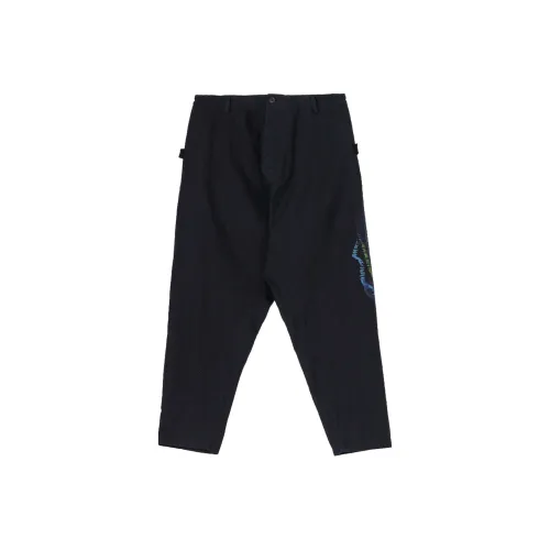 Yohji Yamamoto Джинсы Мужские Черные