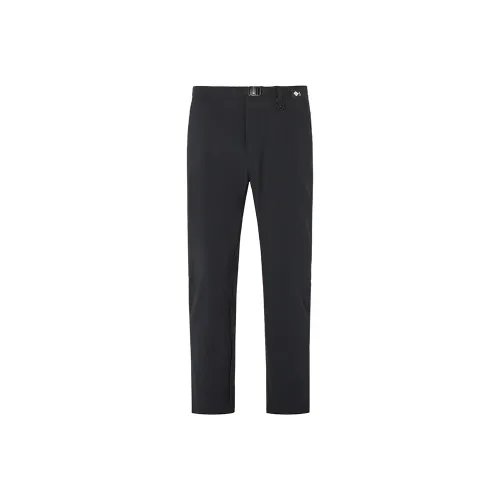 Columbia совместный бренд Поход Ветрозащитные Штаны Мужские Черные