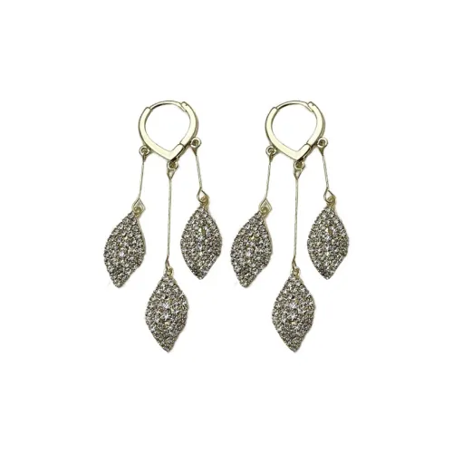 SHUANGSHENGLIAN Copper Серьги Женские