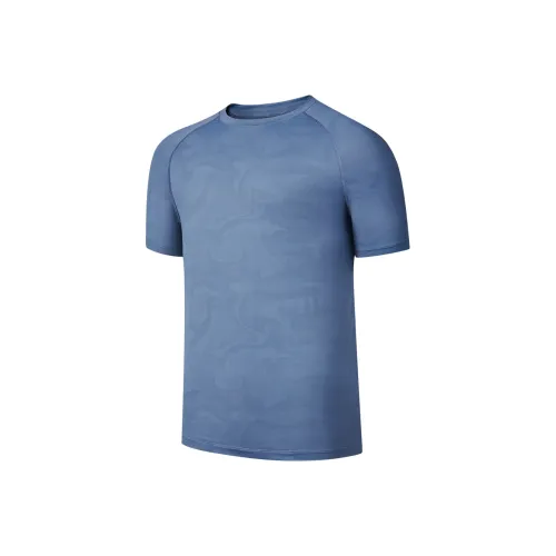 Saucony T Рубашка Мужская Пыльно-Серый Синий