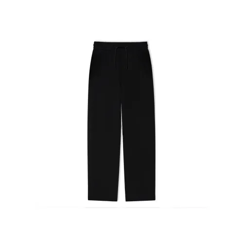 KARL LAGERFELD Вязаные спортивные брюки мужские черные