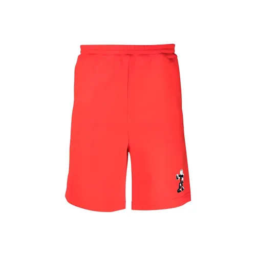 Helmut Lang Red Men's Casual Shorts Helmut Lang Красные Мужские Повседневные Шорты