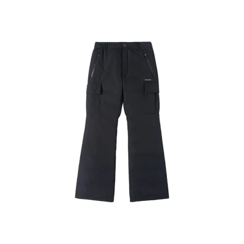 ENSHADOWER Пуховые Утеплённые Штаны Унисекс Чёрный