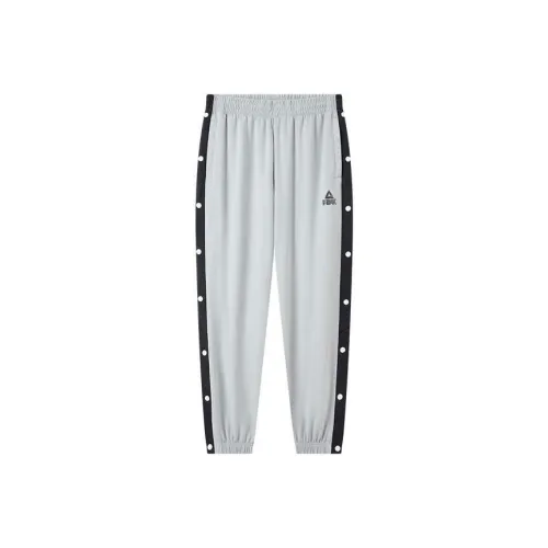 PEAK Вязаные тренировочные брюки мужские холодный серый