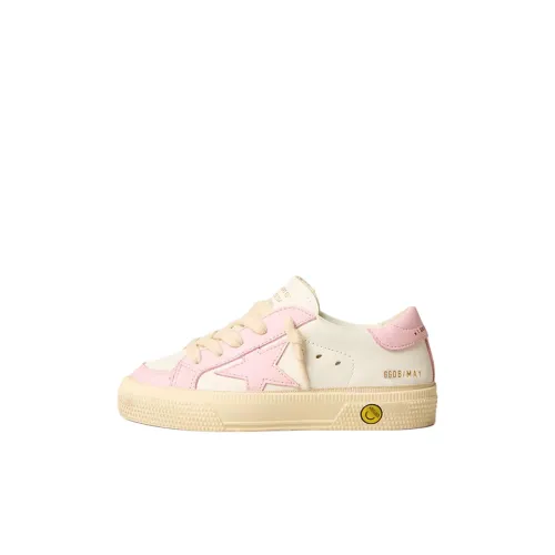 Golden Goose Детские Скейтбординги Low Топ Розовый Белый Kids