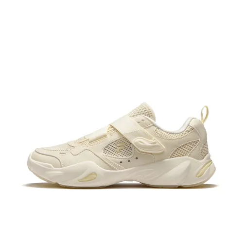 FILA FUSION EVA SLIM Waterdrop Shoes Кэжуал Низкий Топ Желтый Белый Женский