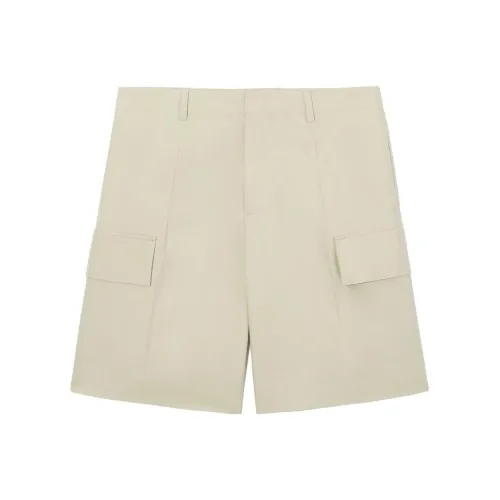 COS Light Beige Men's Cargo Shorts COS Светло-бежевые мужские карго шорты