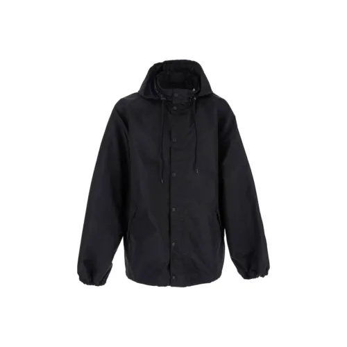 Balenciaga Тренчкот Мужской Черный