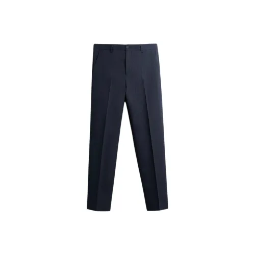 ZARA Blue Men's Suit Pants ZARA Синие Мужские Брюки для Костюма