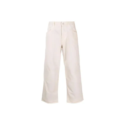 ISABEL MARANT ETOILE Серый Белый Мужские Повседневные Штаны